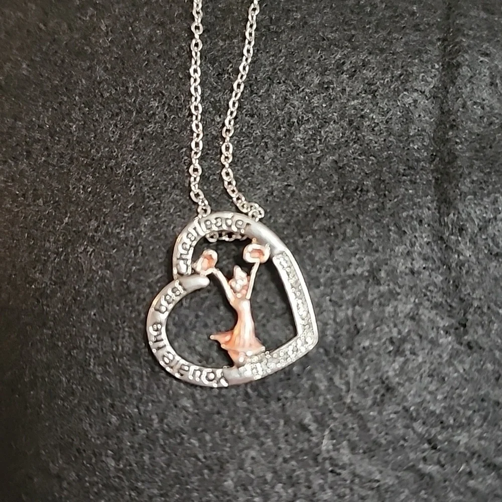 You are the best cheerleader necklace